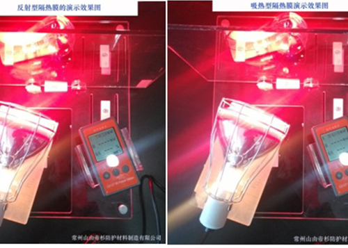 The difference between endothermic film and reflective film