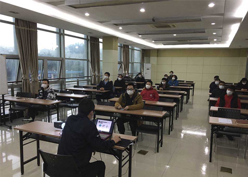 山由帝杉开展疫情防控及复工安全生产培训